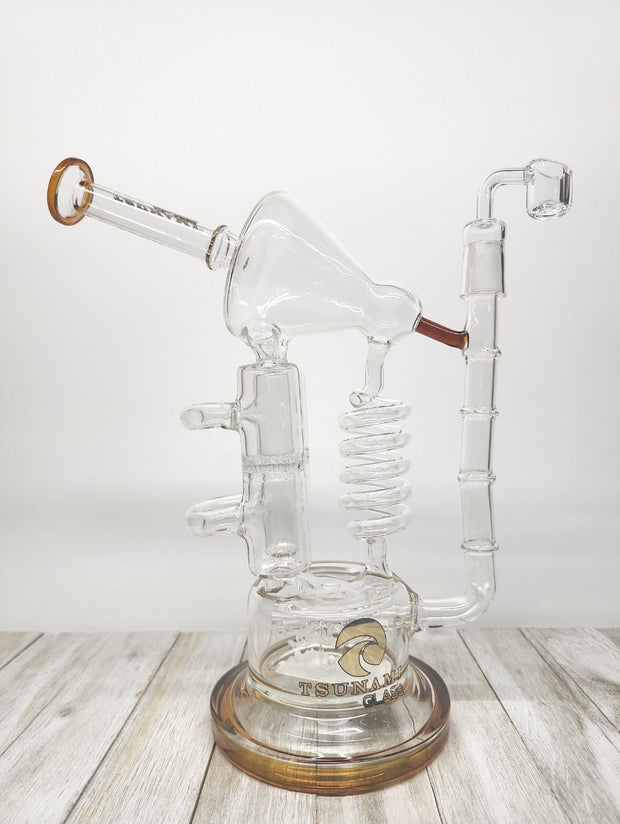 Tsunami 12″ Sprinkler Honeycomb Twist Recycler Water Pipe