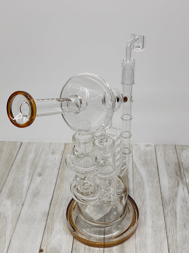 Tsunami 12″ Sprinkler Honeycomb Twist Recycler Water Pipe