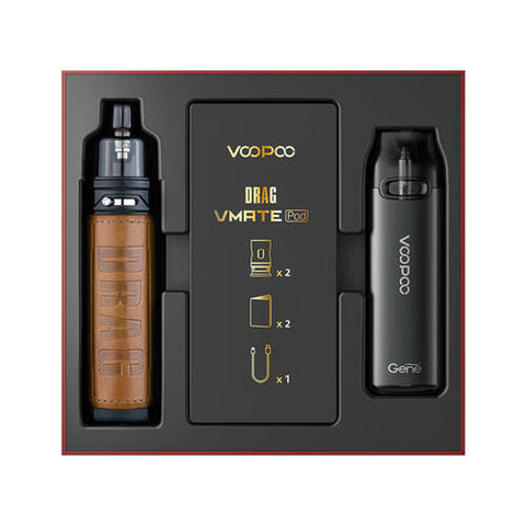 VooPoo Drag X & VMate Pod System - Limited Edition Gift Set - All Puffs