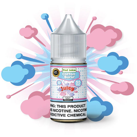 Cotton Burst Salt Nicotine By Pod Juice 30ml - All Puffs