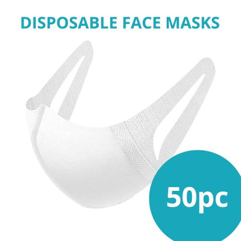 Disposable Face Masks Pack of 50 - All Puffs