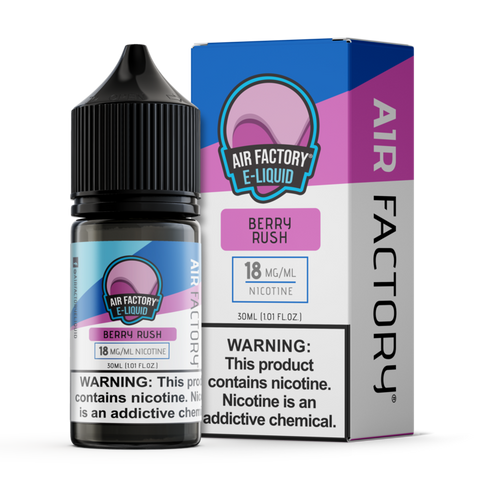 Berry Rush - Air Factory Salts Nicotine Salt E-Liquid 30ML - All Puffs