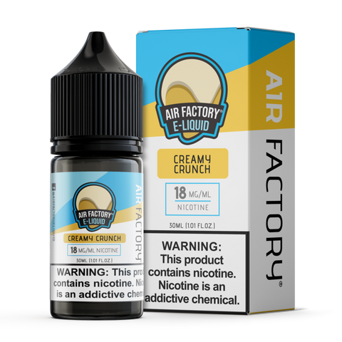 Creamy Crunch - Air Factory Salts Nicotine Salt E-Liquid 30ML - All Puffs