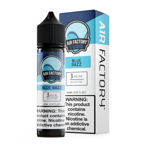 Blue Razz - Air Factory E-Liquid 60ML - All Puffs