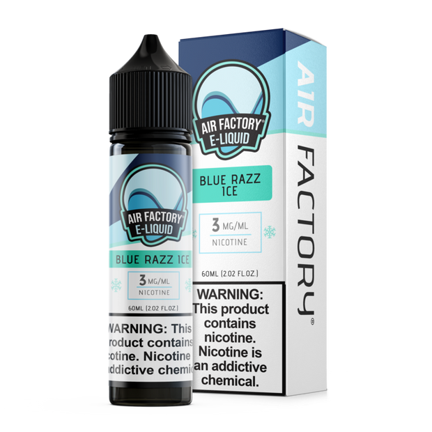 Blue Razz Ice - Air Factory E-Liquid 60ML - All Puffs