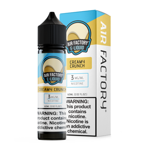 Creamy Crunch - Air Factory E-Liquid 60ML - All Puffs