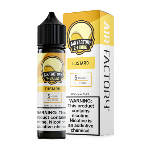 Custard - Air Factory E-Liquid 60ML - All Puffs