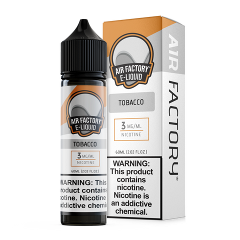 Tobacco - Air Factory E-Liquid 60ML - All Puffs