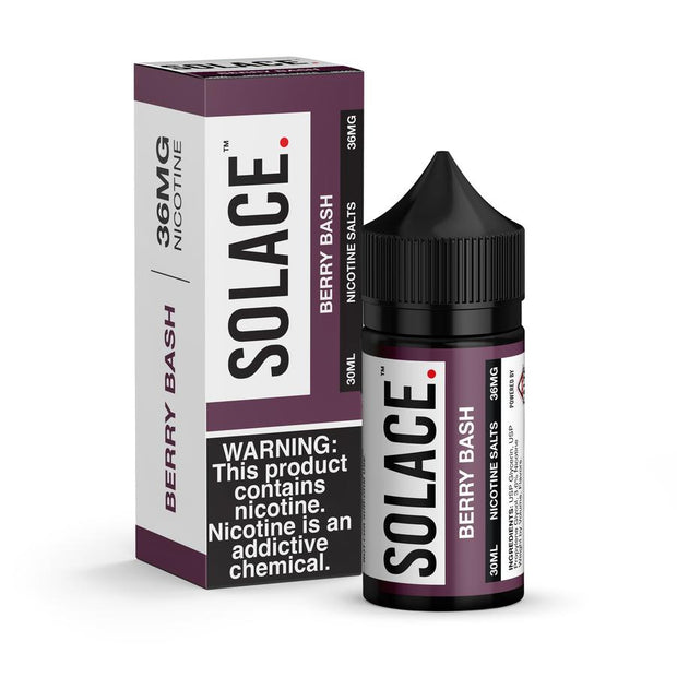 Berry Bash - Solace Salts Vapor Salt Nicotine E-Liquid 30ML - All Puffs