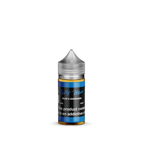 Blue's Lemonade Salt Nicotine By Salty Man 30ml - All Puffs