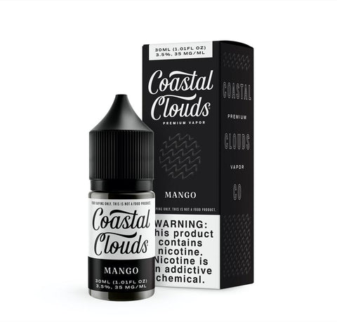 Mango - Coastal Clouds Saltwater Nicotine Salt E-Liquid 30ML - All Puffs