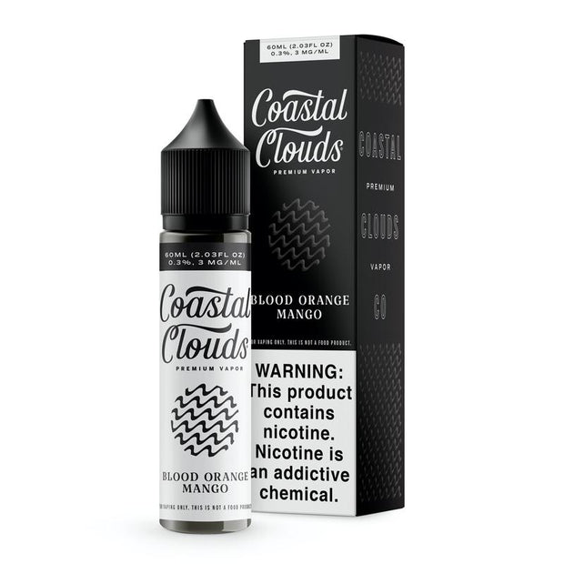 Blood Orange Mango - Coastal Clouds Premium E-Liquid 60ML - All Puffs
