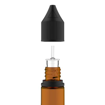 Empty Needle Bottle 10ML For E-Juice - All Puffs