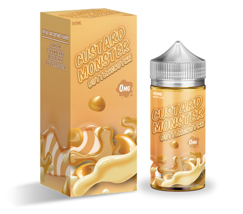 Butterscotch Custard - Custard Monster E-Liquid 100ML - All Puffs