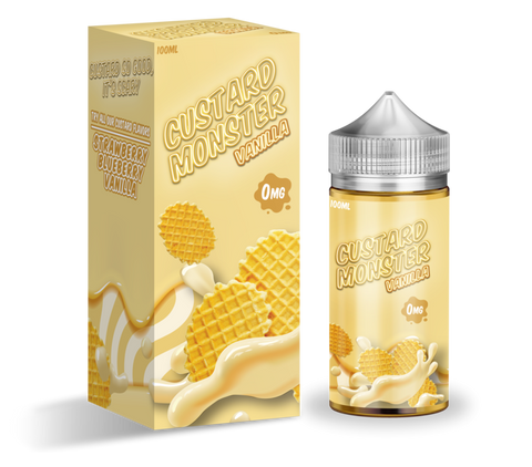 Vanilla Custard - Custard Monster E-Liquid 100ML - All Puffs