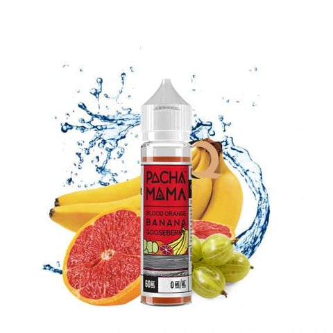 Blood Orange Banana Gooseberry by Pachamama 60ml - All Puffs