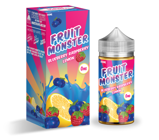 Blueberry Raspberry Lemon - Fruit Monster E-Liquid 100ML - All Puffs