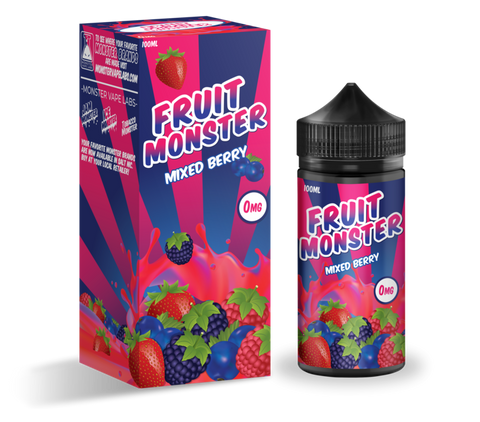Mixed Berry - Fruit Monster E-Liquid 100ML - All Puffs