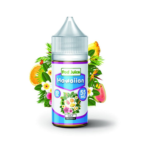 Hawaiian Salt Nicotine By Pod Juice 30ml - All Puffs