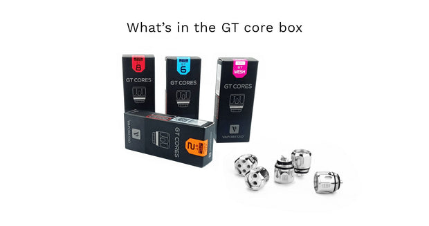 Vaporesso GT Core Replacement Coils for NRG Tank - 3PK - All Puffs