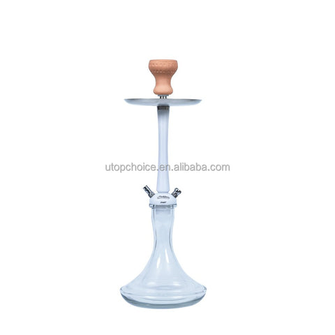 China Wholesale Custom Large Size Hookah Cone Glass Portable Hookah with Hookah Accessories