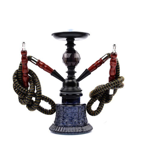 Arabic hookah  hookah accessories glass small size double pipe hookah