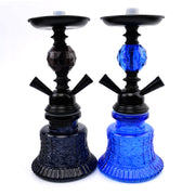 Arabic hookah  hookah accessories glass small size double pipe hookah