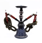 Arabic hookah  hookah accessories glass small size double pipe hookah