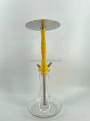 China Wholesale Custom Large Size Hookah Cone Glass Portable Hookah with Hookah Accessories