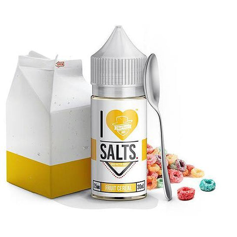 Fruit Cereal I Love Salts Nicotine Salt E Liquid By Mad Hatter 30ml - All Puffs