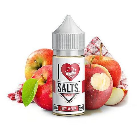 Juicy Apples I Love Salts Nicotine Salt E Liquid By Mad Hatter 30ml - All Puffs