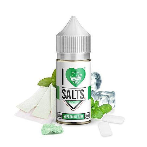 Spearmint - Spearmint Gum I Love Salts Nicotine Salt E Liquid By Mad Hatter 30ml - All Puffs