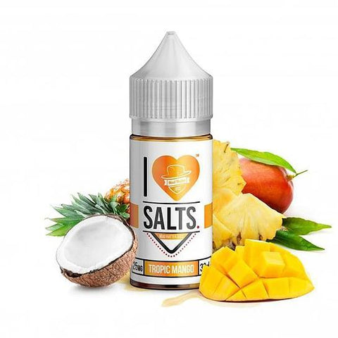 Tropic Mango I Love Salts Nicotine Salt E Liquid By Mad Hatter 30ml - All Puffs