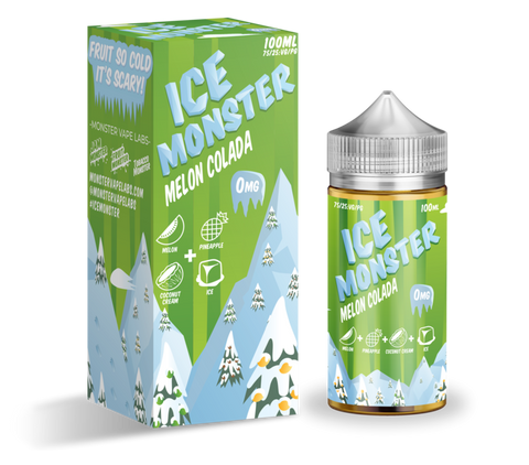 Melon Colada Ice Monster - Jam Monster E-Liquid 100ML - All Puffs