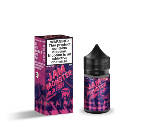 Mixed Berry - Jam Monster Nic Salt 30ml - All Puffs