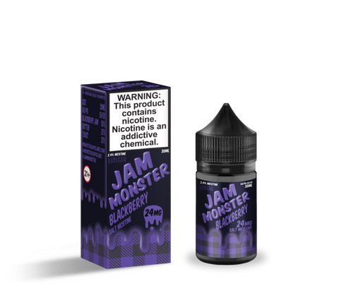 Blackberry - Jam Monster Nic Salt 30ml - All Puffs