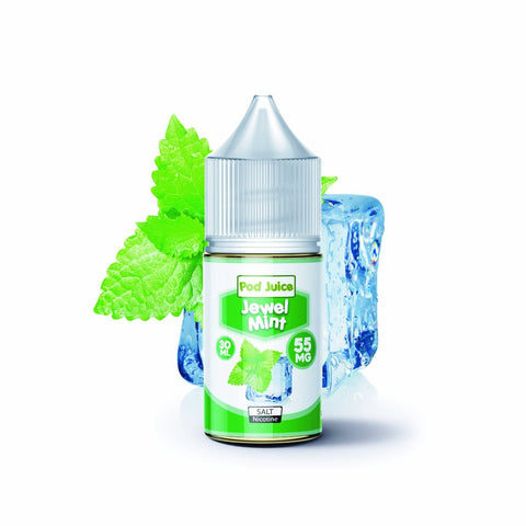 Jewel Mint Salt Nicotine By Pod Juice 30ml - All Puffs