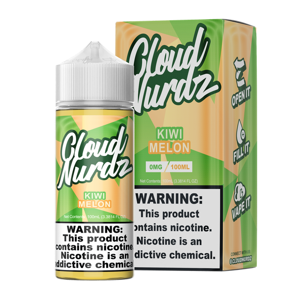 Kiwi Melon - Cloud Nurdz E-Liquid 100ML - All Puffs