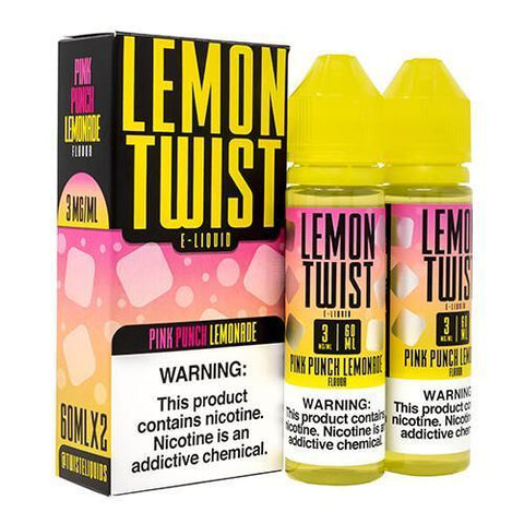 Pink No.1 - Pink Punch Lemonade - Lemon Twist E-Liquid 120ml - All Puffs