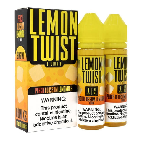 Yellow Peach - Peach Blossom Lemonade - Lemon Twist E-Liquid 120ml - All Puffs