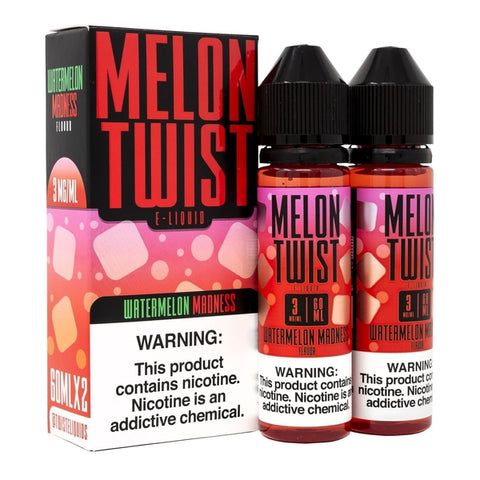 Red No.1 - Watermelon Madness - Melon Twist E-Liquid 120ml - All Puffs