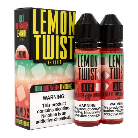 Wild Watermelon Lemonade - Lemon Twist E-Liquid 120ml - All Puffs