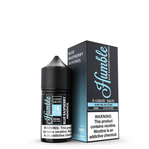 Blue Raspberry Menthol Nicotine Salt By Humble Juice Co. - 30ML - All Puffs