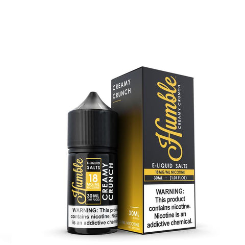Creamy Crunch Nicotine Salt By Humble Juice Co. - 30ML - All Puffs