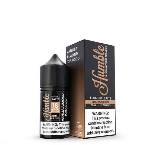Vanilla Almond Tobacco Nicotine Salt By Humble Juice Co. - 30ML - All Puffs