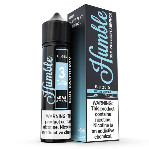 Blue Raspberry Menthol By Humble Juice Co. E-Liquid 60ML - All Puffs