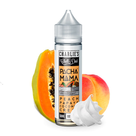 Peach Papaya Coconut Cream by Pachamama EJuice 60ml - All Puffs