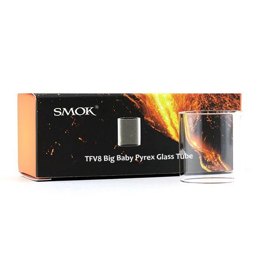 Smok Replacement Glass Tube for TFV8 Big Baby - 3PK - All Puffs