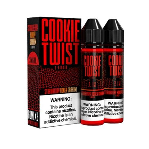 Berry Amber - Strawberry Honey Graham - Twist E-Liquid 120ml - All Puffs