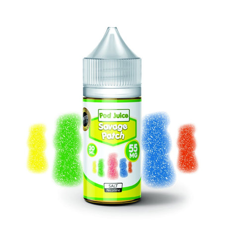Savage Patch Salt Nicotine By Pod Juice 30ml - All Puffs